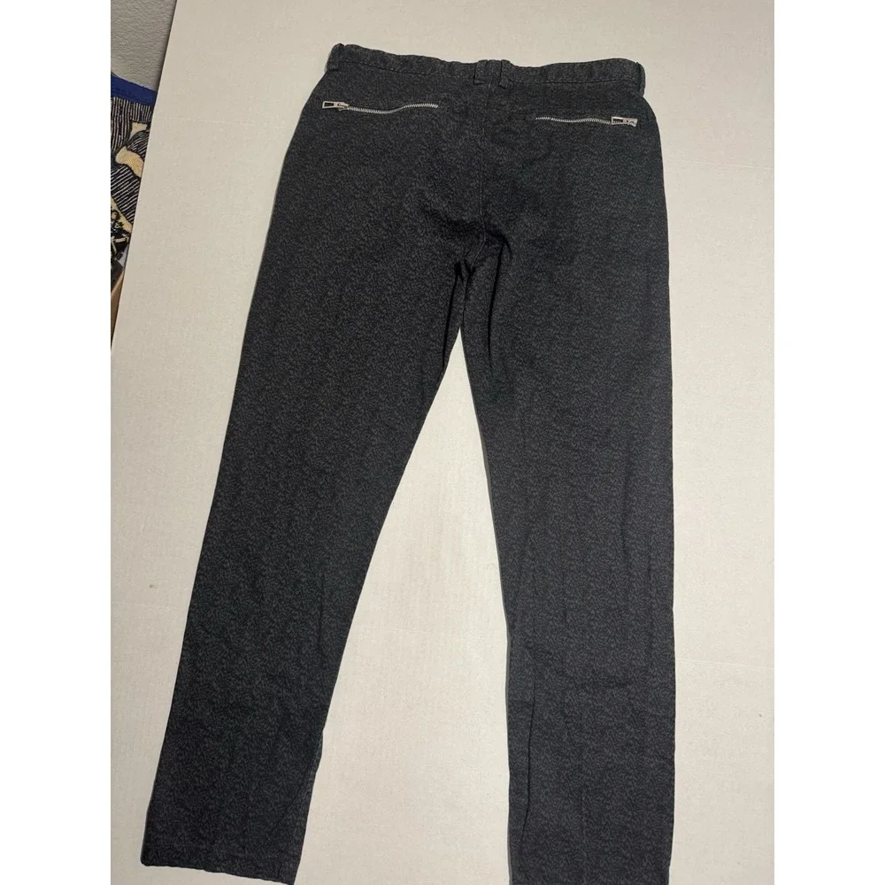 Calvin Klein Women's Black Patterned‎ Dress Pants 32x30 #861 - Picture 6 of 7
